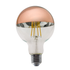 LED FILAMENT E27 DIM G95 8W ROSE GOLD 2700K 230V AC 900LM RA80 30000H 180° - ledmania.gr