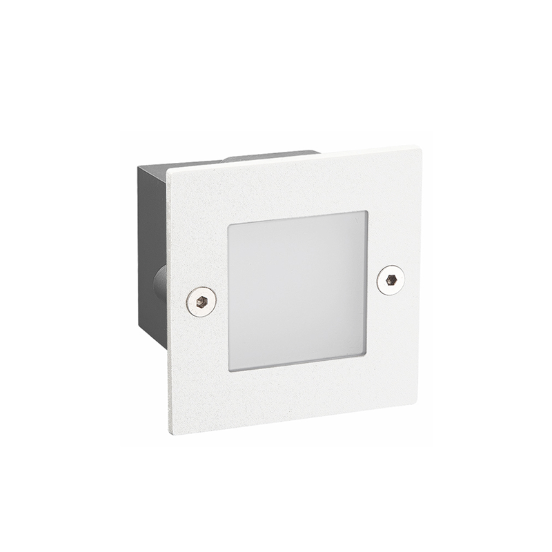 LED STEP LUMINAIRE 70X70 W 2W 3000K 90Lm 230V IP54 RA80 - ledmania.gr