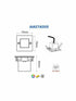 LED STEP LUMINAIRE 70X70 W 2W 6000K 100Lm 230V IP54 RA80 - ledmania.gr