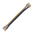 CONNECTOR FOR COB RGB CCT STRIP 12mm PCB WIDTH-10CM 6 WIRES IN THE MIDDLE - ledmania.gr