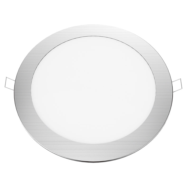 ΝΙΚΕΛ ΜΑΤ ΣΤΡΟΓΓΥΛΟ LED ΠΑΝΕΛ ΧΩΝΕΥΤΟ 18W 4000K 1800Lm Φ220mm 230V AC Ra80 - ledmania.gr