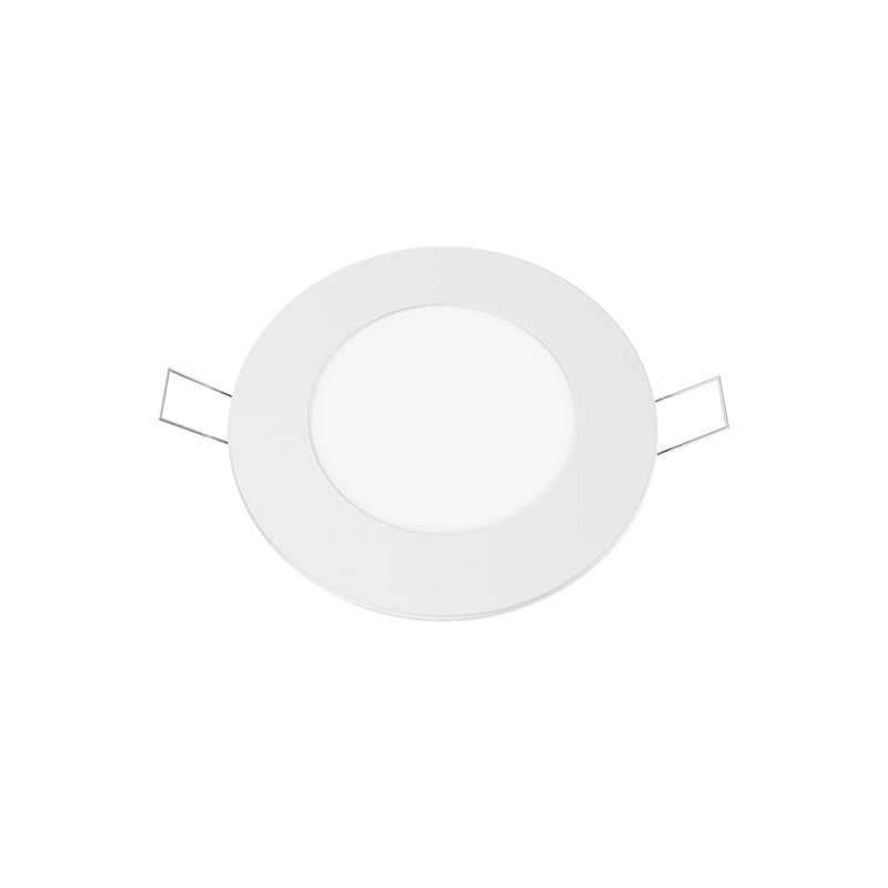 ΛΕΥΚΟ ΣΤΡΟΓΓΥΛΟ LED ΠΑΝΕΛ ΧΩΝΕΥΤΟ 6W 6500K 470Lm Φ119mm 230V AC Ra80 - ledmania.gr