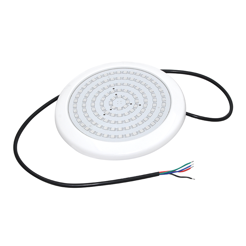 ^ LED ΠΛΑΣΤΙΚΟ Φ/Σ ΠΙΣΙΝΑΣ 20W RGB 110° IP68 12V DC Φ210Χ20mm - ledmania.gr