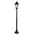 6S PLASTIC FLOOR GARDEN BLACK LUMINAIRE 100CM E27 IP44 - ledmania.gr