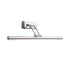 ^ΕΠΙΤΟΙΧΟ Φ/Σ LED 12W 4000K 780LM ΧΡΩΜΙΟ ΜΕΤ/ΚΟ IP44 50X6X19CM RIO - ledmania.gr