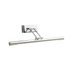 ^ΕΠΙΤΟΙΧΟ Φ/Σ LED 12W 3000K 780LM ΧΡΩΜΙΟ ΜΕΤ/ΚΟ IP44 50X6X19CM RIO - ledmania.gr