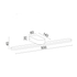 ^ΕΠΙΤΟΙΧΟ Φ/Σ LED 16W 3000K 1040LM ΛΕΥΚΟ ΜΕΤ/ΚΟ IP44 50Χ12Χ4CM PHOEBE - ledmania.gr