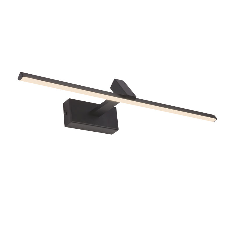 ^ΕΠΙΤΟΙΧΟ Φ/Σ LED 8W 3000K 520LM MIRAR ΜΑΥΡΟ ΜΕΤ/ΚΟ IP20 50X16,5X7,5CM - ledmania.gr