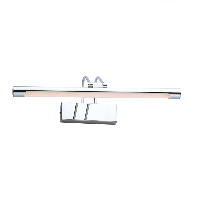 ^ΕΠΙΤΟΙΧΟ Φ/Σ LED 8W 3000K 520LM ΧΡΩΜΙΟ ΑΝΟΞ.ΑΤΣΑΛΙ IP44 40X12X19CM  ARIA - ledmania.gr