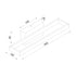 ^ΕΠΙΤΟΙΧΟ Φ/Σ LED 12W 3000K 780LM AELIA ΜΑΥΡΟ ΜΕΤ/ΚΟ IP20 40X12X8CM - ledmania.gr