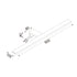 ^Φ/Σ ΕΠΙΠΛΟΥ LED 8W 3000K 520LM VOIR ΧΡΩΜΙΟ ΜΕΤ/ΚΟ IP44 50X4X10,5CM - ledmania.gr