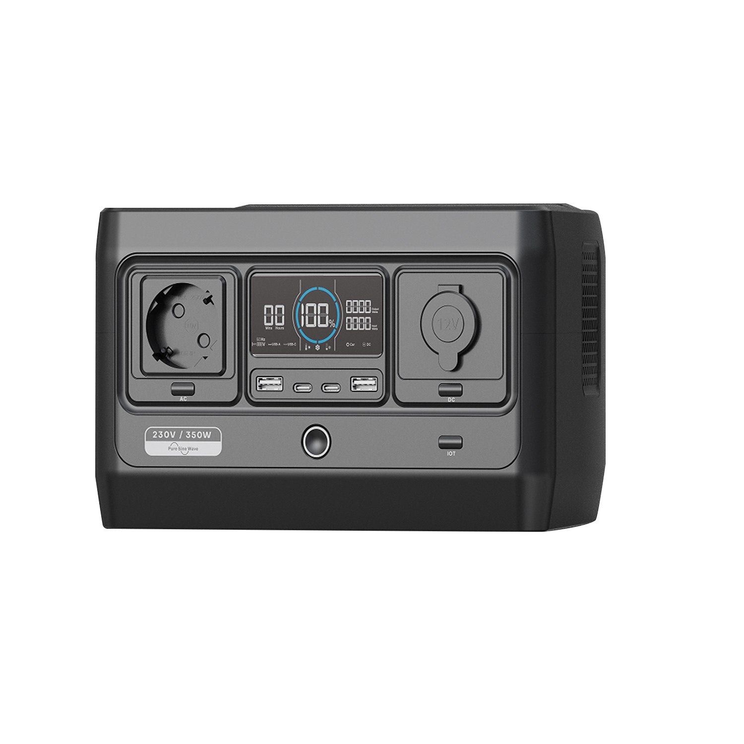 PORTABLE POWER STATION 350watt 288Wh