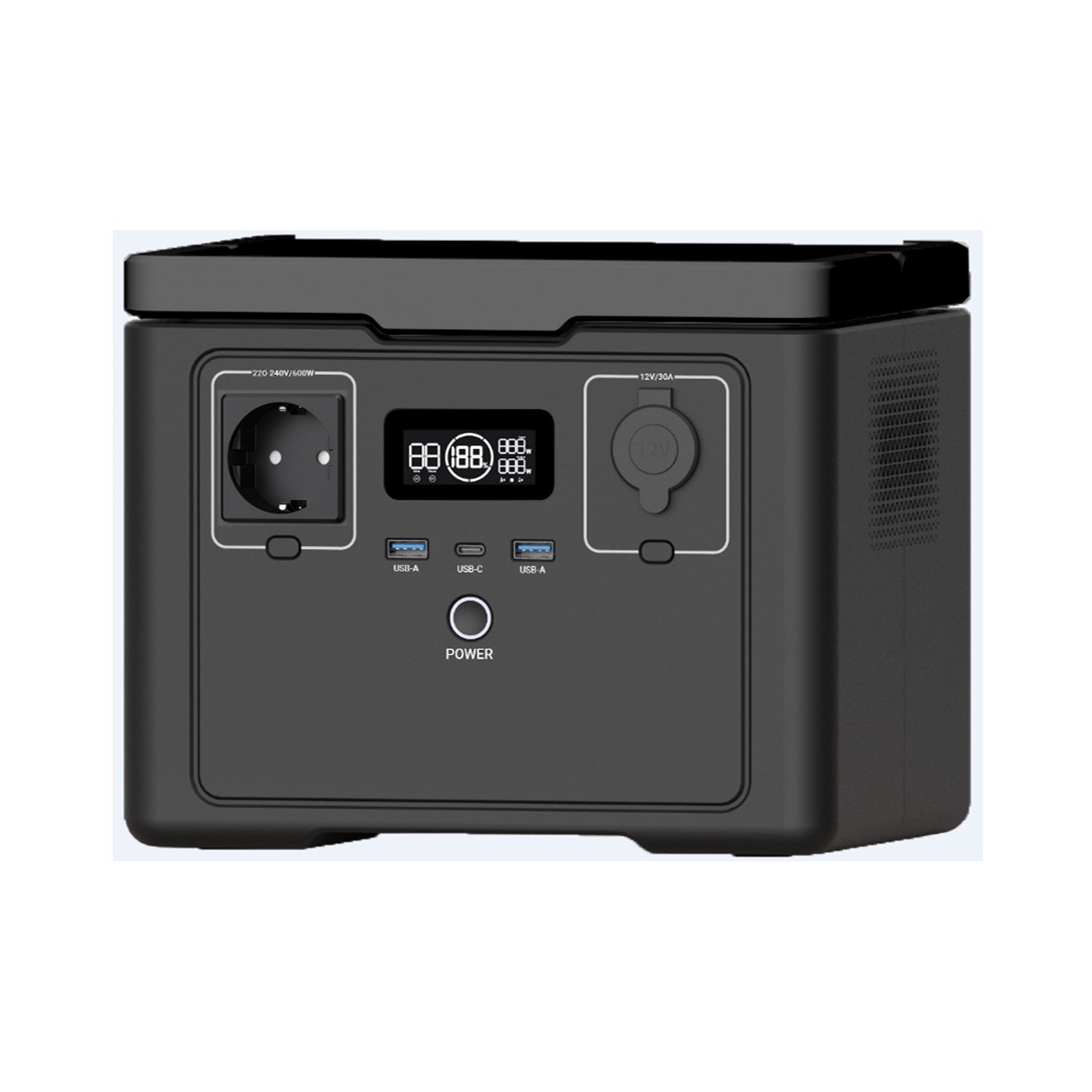 PORTABLE POWER STATION 600watt 512Wh
