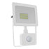 WHITE SENSOR LED SMD FLOOD LUMINAIRE IP66 20W 4000K 1700Lm 230V RA80 - ledmania.gr