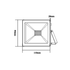 WHITE LED SMD FLOOD LUMINAIRE IP66 20W 4000K 1700Lm 230V RA80 - ledmania.gr