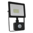 BLACK SENSOR LED SMD FLOOD LUMINAIRE IP66 20W 6000K 1760Lm 230V RA80 - ledmania.gr