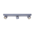 ^ΕΠΙΤΟΙΧΟ Φ/Σ LED 15W COB 80° 3000K 1200LM ΓΚΡΙ ΑΛΟΥΜΙΝΙΟ 54X7XH10CM PLUTO - ledmania.gr