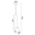 ^ΚΡΕΜΑΣΤΟ Φ/Σ 1XGU10 BABEL ΜΑΥΡΟ ΜΕΤ/ΚΟ IP20 D5,6XD8XH140CM - ledmania.gr