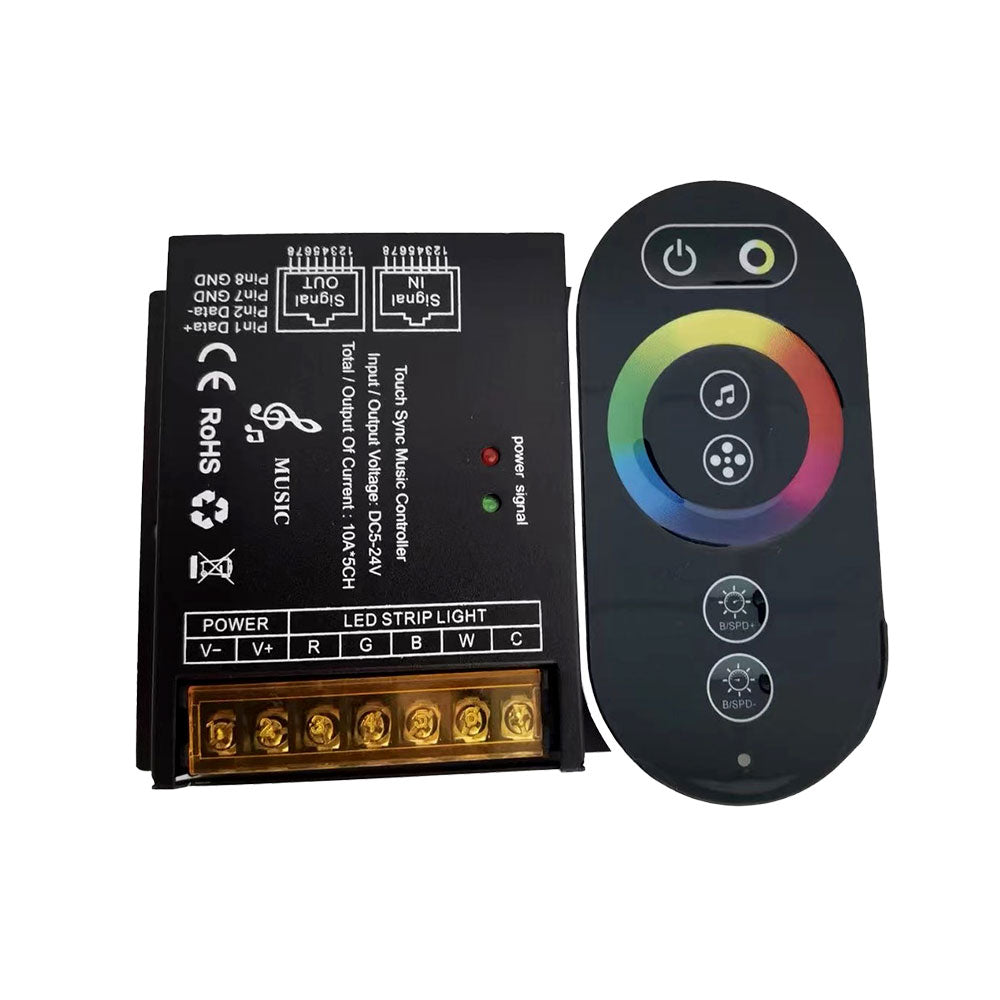 Controler Led Αφής, Ασύρματο RGB CCT - ledmania.gr