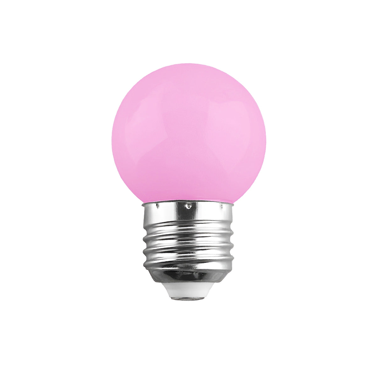 GloboStar® S-40009 Λάμπα LED E27 G45 Γλομπάκι 2W 120lm 260° AC 220-240V IP20 Φ4.5 x Υ6.9cm Ροζ - 2 Χρόνια Εγγύηση - ledmania.gr