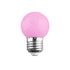GloboStar® S-40009 Λάμπα LED E27 G45 Γλομπάκι 2W 120lm 260° AC 220-240V IP20 Φ4.5 x Υ6.9cm Ροζ - 2 Χρόνια Εγγύηση - ledmania.gr