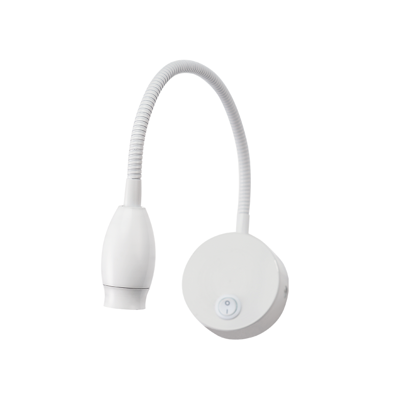 ΕΠΙΤΟΙΧΟ ΣΠΟΤ ΣΠΙΡΑΛ LED 3W ΜΑΤ ΛΕΥΚΟ 50° 210Lm 3.000Κ 230V SWAN - ledmania.gr