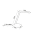 ΜΑΥΡΟ ΦΩΤΙΣ.ΓΡΑΦΕΙΟΥ LED 6W 480Lm Dimmable 3.000K/6.000Κ 230V - ledmania.gr