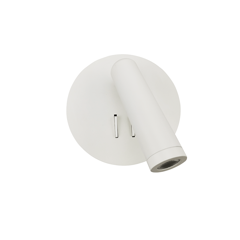 ΕΠΙΤΟΙΧΟ Φ/Σ LED 3+4W 3000K 280LM ΛΕΥΚΟ ΜΕΤΑΛΛΙΚΟ D13,5X7CM ZEUS - ledmania.gr