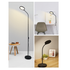LED ΓΡΑΦΕΙΟΥ 3 IN 1 10W ΜΑΥΡΟ ABS+ΑΛΟΥΜΙΝΙΟ CCT STEP DIMMABLE 32Χ40Χ7 STEFAN - ledmania.gr