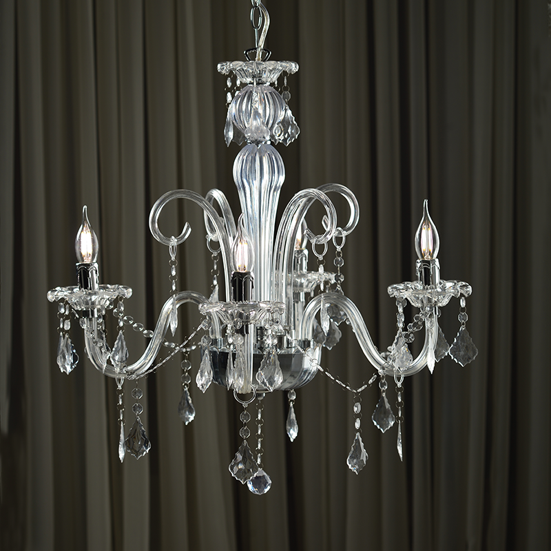 ΚΡΕΜΑΣΤΟ Φ/Σ 4ΧΕ14 ΔΙΑΦΑΝΟ ΑΚΡΥΛΙΚΟ Φ62XH130CM GIZA - ledmania.gr