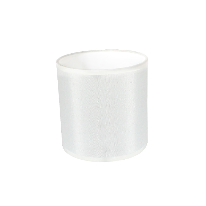NETTO ΑΜΠΑΖΟΥΡ ΥΦΑΣΜΑ ΛΕΥΚΟ ΜΕ ΒΑΣΗ ΓΙΑ Ε14 Φ15cm X H15cm - ledmania.gr