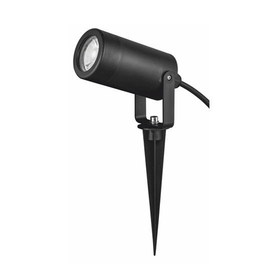 BLACK SPOT LUMINAIRE GU10 MAX. 3W LED IP65 & GARDEN SPIKE - ledmania.gr