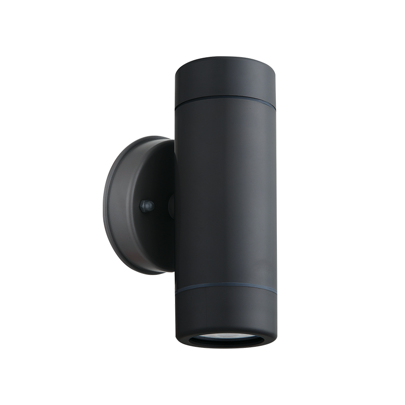 UP-DOWN DARK GREY PP WALL LIGHT GU10Max.2x3W LED IP66 - ledmania.gr