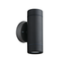 UP-DOWN DARK GREY PP WALL LIGHT GU10Max.2x3W LED IP66 - ledmania.gr