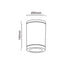 GU10  ROUND CEILING LUMINAIRE 230V AC DARK GREY IP65 GU10 MAX.7W - ledmania.gr