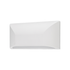 LED WALL RECTANGLE LUMINAIRE WHITE 230V AC IP65 6W 3000K 350LM RA80 - ledmania.gr