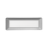 LED WALL RECTANGLE LUMINAIRE GREY 230V AC IP65 4W 3000K 290LM RA80 - ledmania.gr