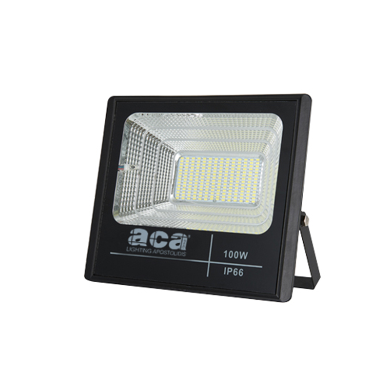 SOLAR SMD LED FLOOD LIGHT 100W 6000K IP66 120° Ra70 - ledmania.gr