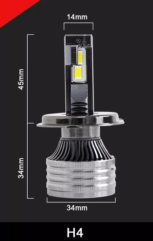 36000Lm Canbus H7 led Αυτοκινήτων 160watt 3570 cree chip 12-24v-Ψυχρο Λευκο σετ 2τεμ. - ledmania.gr