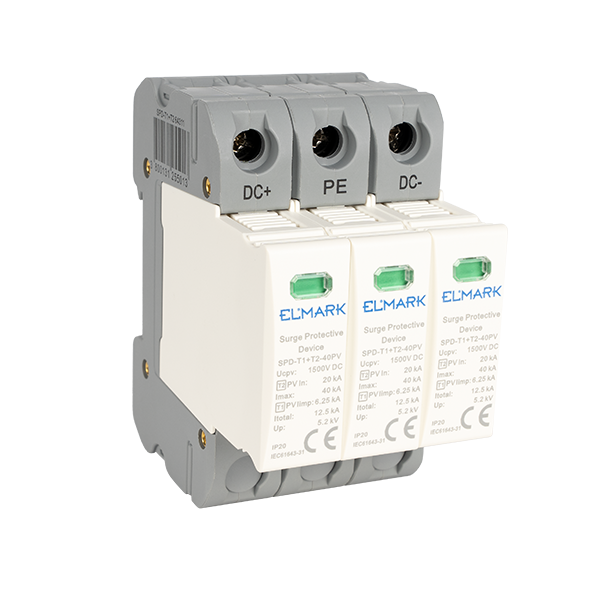 Αντικεραυνικο T1+T2 3P SPD DC 1500V 12.5kA