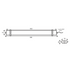 LED LUMINAIRE 30W 652mm 4000K 2750Lm IP66 230VAC PF>0.9Ra80