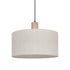 ^ΚΡΕΜΑΣΤΟ Φ/Σ 1ΧΕ27 CHIOS ΚΡΕΜ ΥΦΑΣΜΑ+ΞΥΛΟ D45XH140CM - ledmania.gr