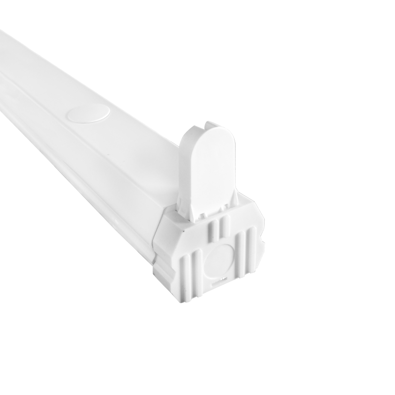 Σκαφάκι για 1 λάμπα LED T8 60cm τύπου φθορίου με λευκή ηλεκτροστατική βαφή & τροφοδοσία στα 2 άκρα - ledmania.gr