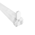 Σκαφάκι για 1 λάμπα LED T8 60cm τύπου φθορίου με λευκή ηλεκτροστατική βαφή & τροφοδοσία στα 2 άκρα - ledmania.gr