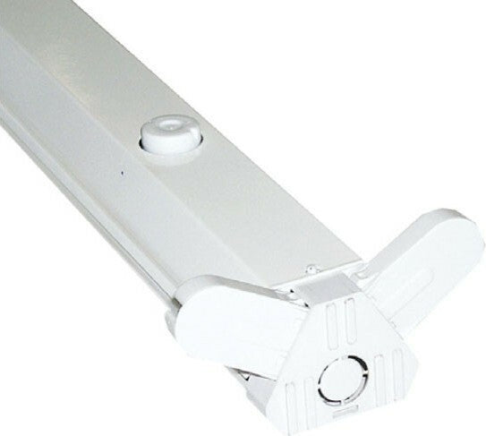 Φωτιστικό σκαφάκι για 1 λάμπα LED T8 120cm τύπου φθορίου με τροφοδοσία στα 2 άκρα - ledmania.gr