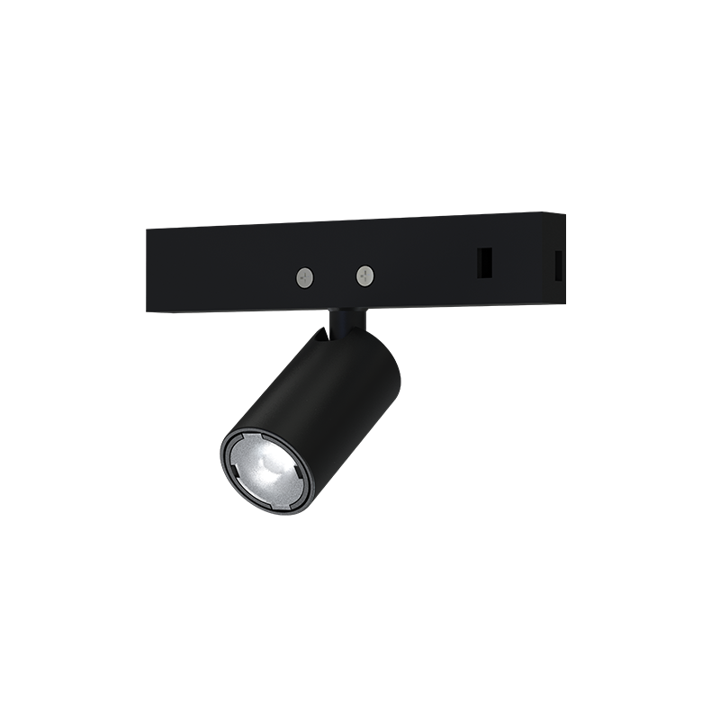 ΜΙΝΙ ΜΑΥΡΟ ΜΑΓΝΗΤΙΚΟ ΣΠΟΤ 24V DC 1W 4000K 85LM 24° RA90 5YRS Φ12*22(38)ΜΜ - ledmania.gr