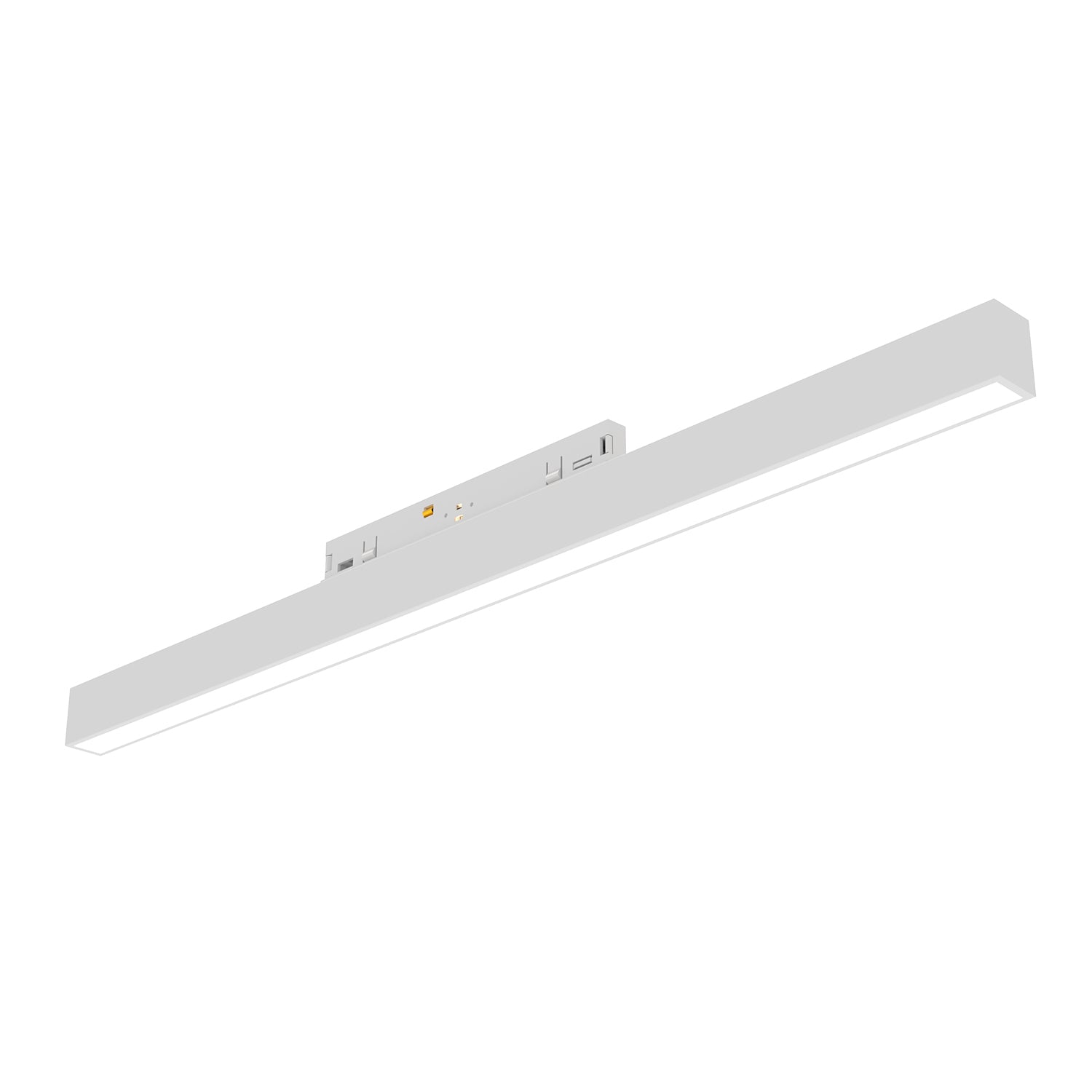 MINI WHITE MAGNETIC SPOT 24V DC 10W 3000K 450LM 100° RA90 5YRS L300ΜΜ