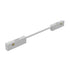 WHITE CORNER ELECTRICAL CONNECTOR WITH CABLE FOR MINI MAGNETIC TRACK 24V DC