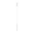 HANGING KIT(SETS 2 PCS) FOR MINI WHITE MAGNETIC TRACK TMS*MB WITH 2M STEEL WHITE WIRE & INSTALLATION ACCESSORIES