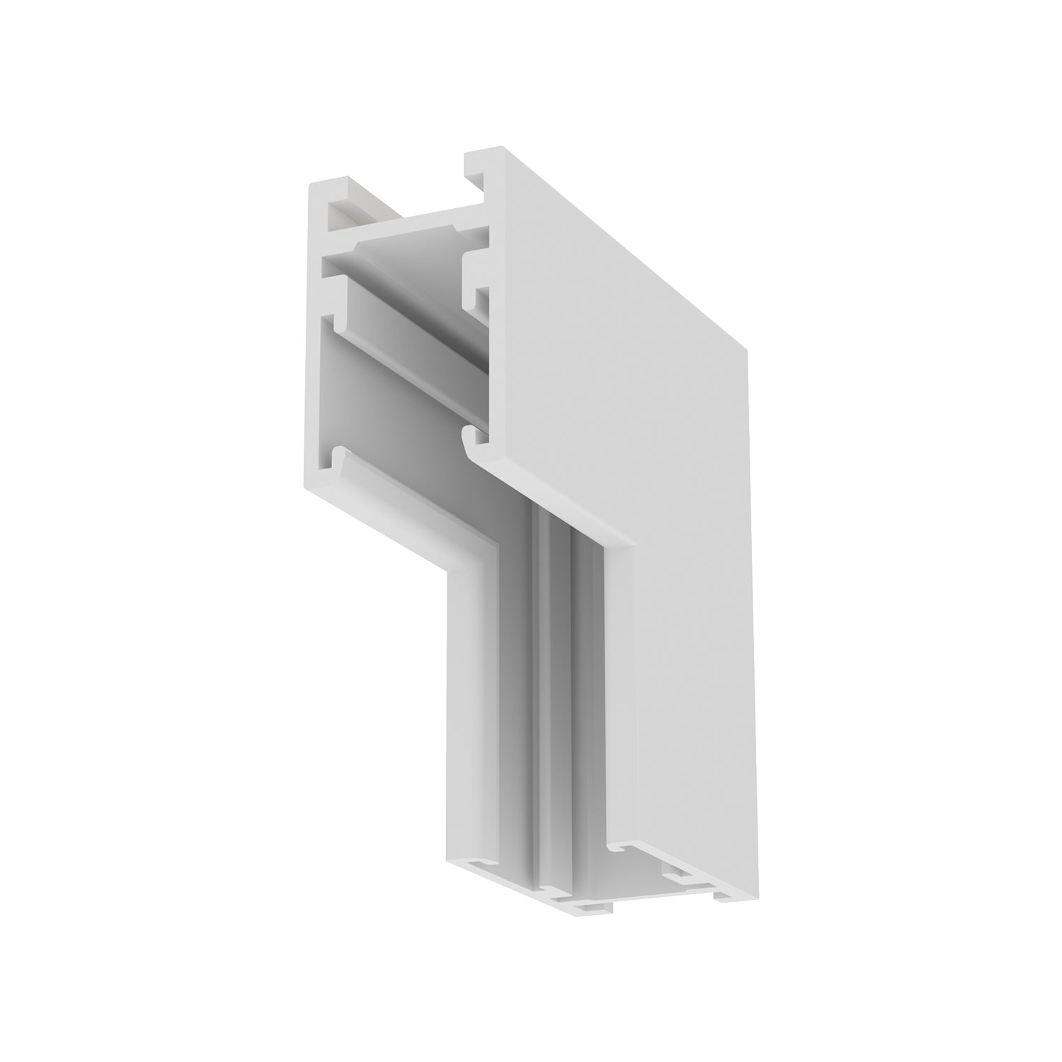 WHITE 90° INNER CORNER FOR MINI MAGNETIC SURFACE/PENDANT TRACK TMS*MB